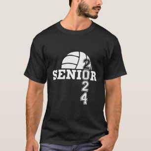 T-shirt Classe Supérieure De Volleyball 2024 Seniors Schoo