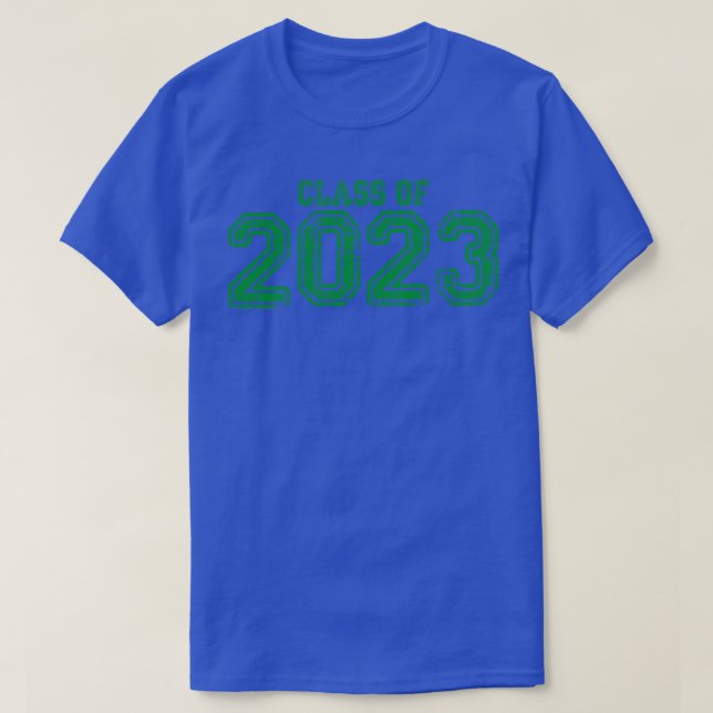 T-shirt Classe verte Varsity de 2023 (Design devant)