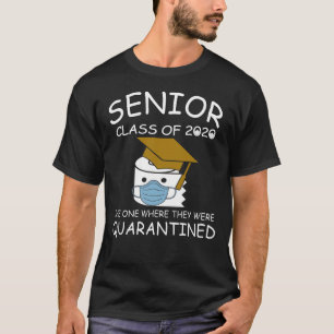 T-shirt classement de la classe supérieure 2020 en quaran