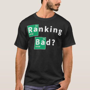 T-shirt Classement mauvais design pour les Marketers en li