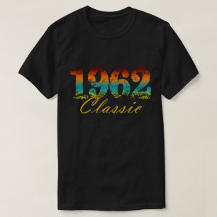 T-shirt Classic 1962 Tee Né en 1962 Cadeaux d'anniversaire