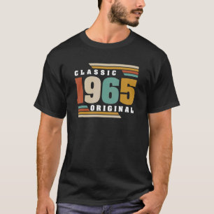 T-shirt Classic 1965 Original 57ème anniversaire Vintage 5