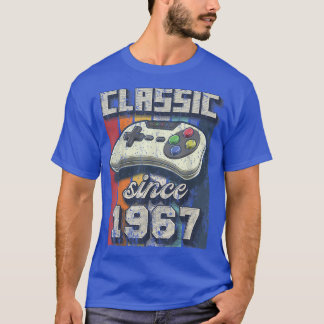 T-shirt Classic 1967 55e Anniversaire Retro Video Game Con