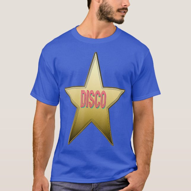 T-shirt Classic 1975 Disco Star Breakout Le les années 70 (Devant)