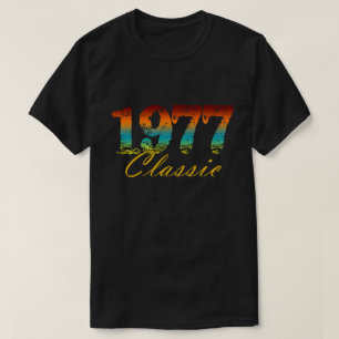 T-shirt Classic 1977 Tee Né en 1977 Cadeaux d'anniversaire