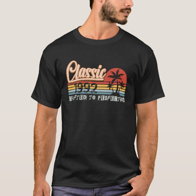 T-shirt Classic 1992 Crafted To Perfection (Devant)