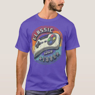 T-shirt Classic 1999 23ème Anniversaire Retro Video Game C