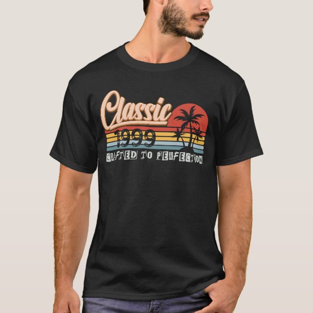 T-shirt Classic 1999 Crafted To Perfection (Devant)