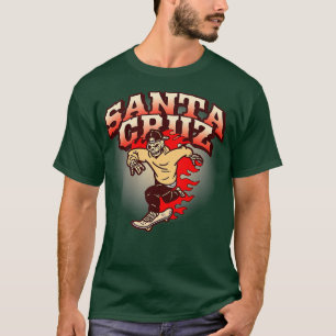 T-shirt Classic California Skater Père Noël Cruz
