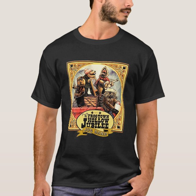 T-shirt Classic Country Jug Band Funny Movie Emmet Otter C (Devant)