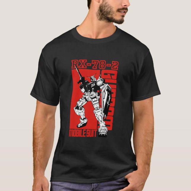 T-shirt Classic Gundam RX-78-2 (Devant)
