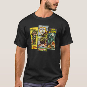 T-shirt Classic Halloween Monster Poster Horror Film T Sh