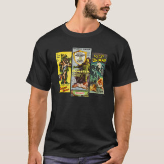 T-shirt Classic Halloween Monster Poster Horror Film T Sh