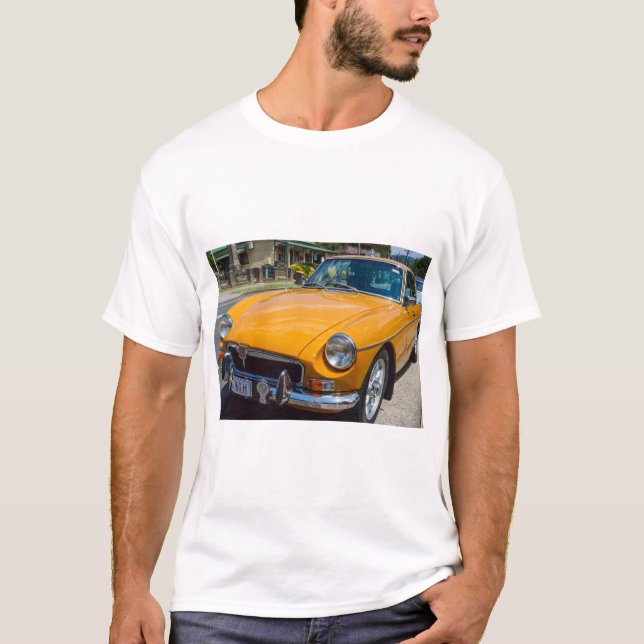 T-shirt Classic MGB GT Roadster (Devant)