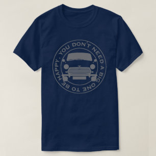 T-shirt Classic Mini Car ligne de tag originale des année