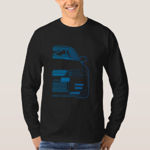 T-Shirt Classic Racing R32 Turbo Dégradé Bleu