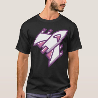T-shirt Classic retro jeu vaisseau spatial drôle