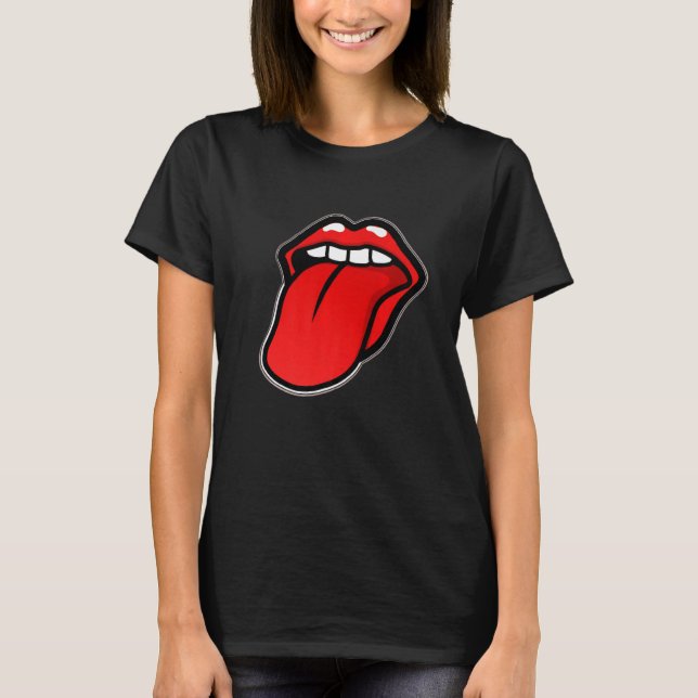 T-shirt Classic Tongue Out Premium (Devant)