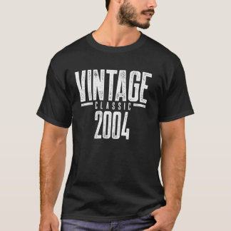 T-shirt Classic Vintage 2004