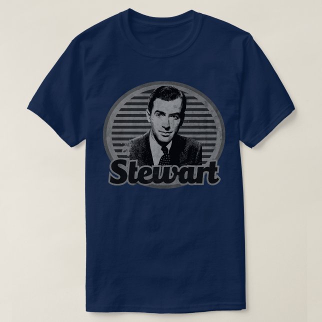 T-shirt Classic vintage Stewart (Design devant)