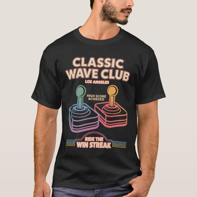 T-shirt Classic Wave Club (Devant)