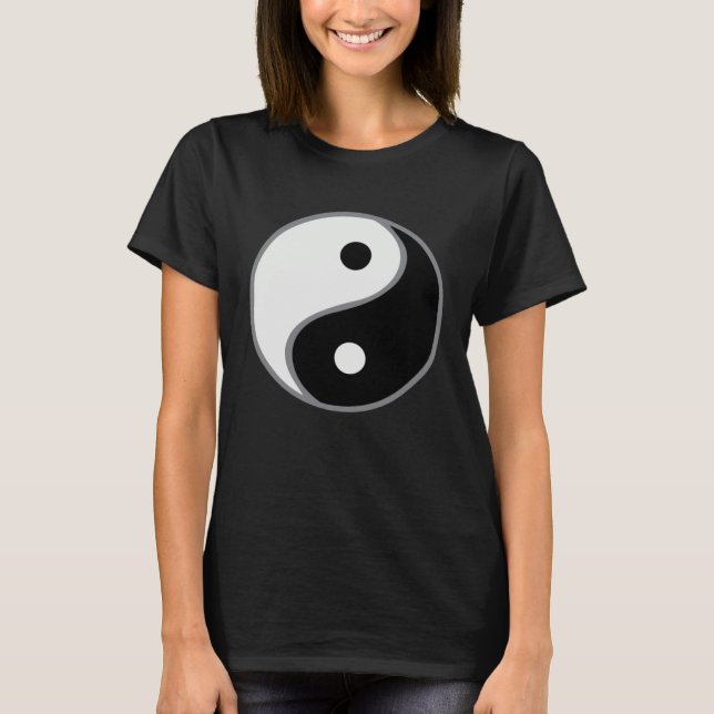 T-shirt classic yinyang for balance life (Devant)