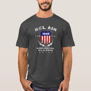 T-shirt Classique 1956 américain de Bel Air v3