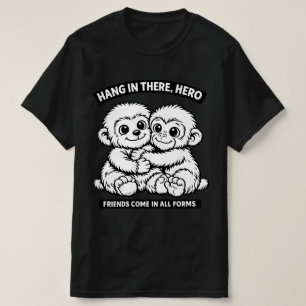 T-shirt classique à motif Punch-kun singe