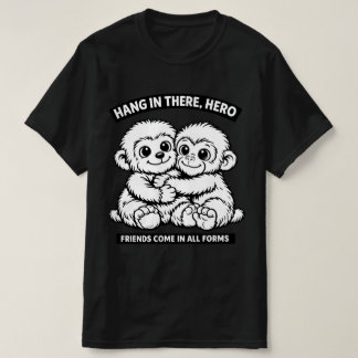 T-shirt classique à motif Punch-kun singe
