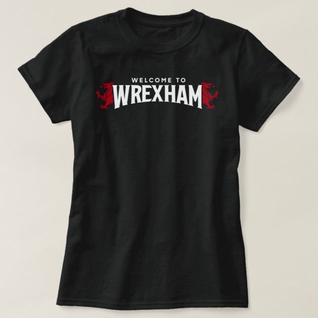 T-shirt Classique Afc de Wrexham (Design devant)