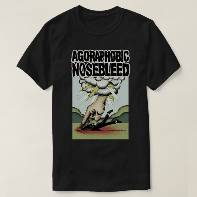 T-Shirt classique agoraphobique (Design devant)