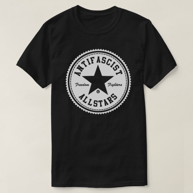 T-shirt classique ALLSTARS ANTIFASCIST (Design devant)