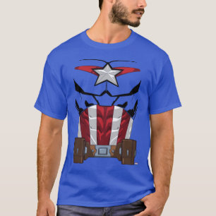 T-shirt Classique Avengers   Costume de poitrine Captain A