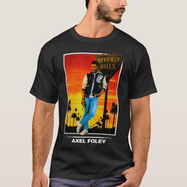 T-shirt classique Axel Foley (Devant)