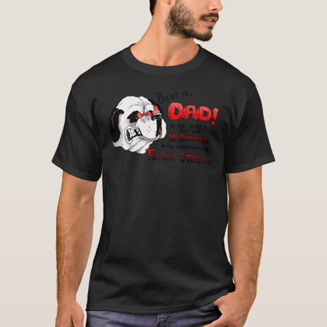 T-shirt classique Big Dog (Devant)
