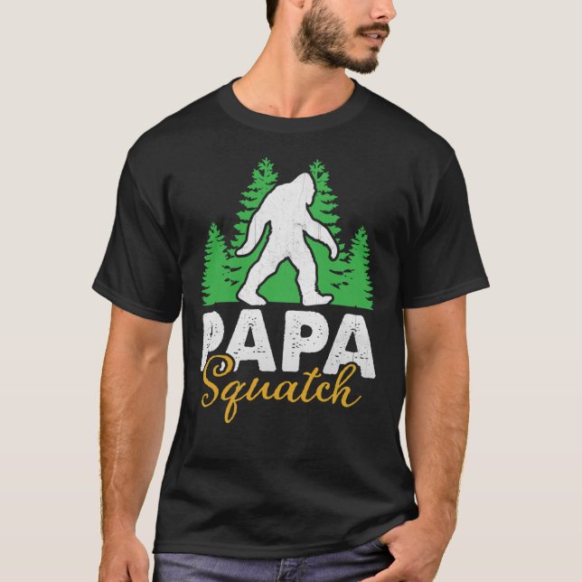 T-shirt classique Bigfoot Sasquatch Cadeau (Devant)