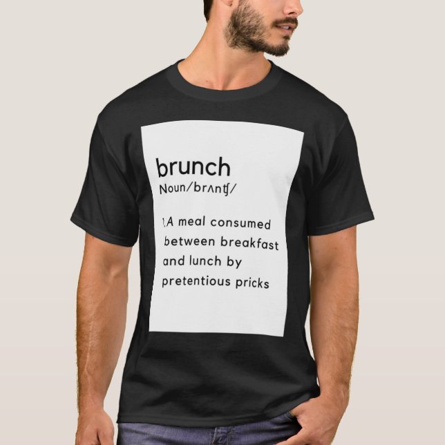 T-shirt classique Brunch (Devant)
