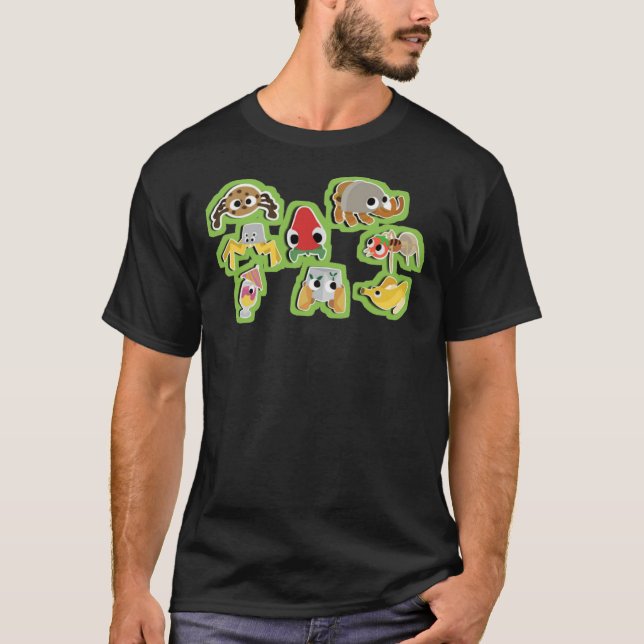 T-shirt classique Bugsnax (Devant)