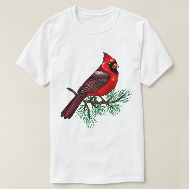 T-shirt classique cardinal (Design devant)