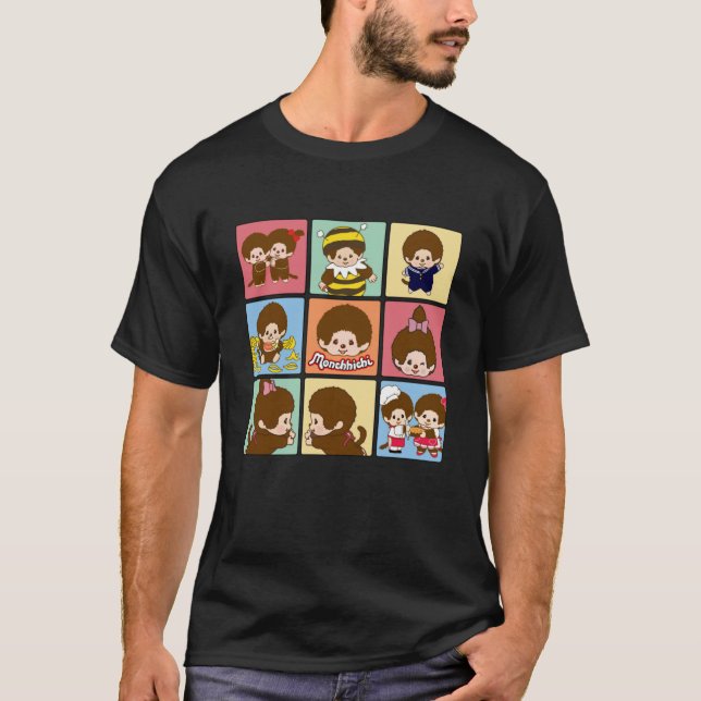 T-shirt Classique carré de Monchhichi (Devant)