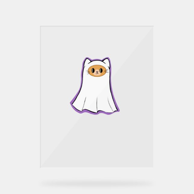 T-shirt classique chat fantôme_3 (Recto)