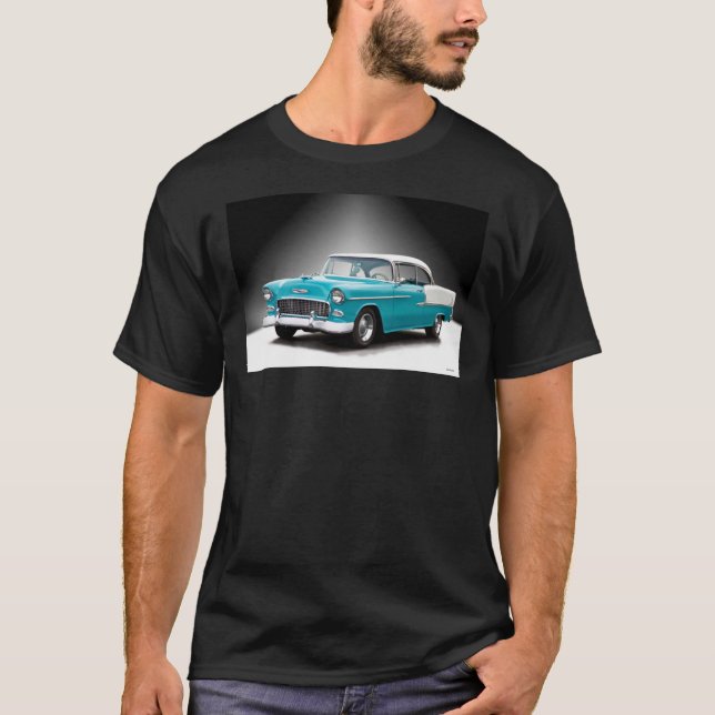 T-shirt classique Chevrolet Bel Air 1955 (Devant)