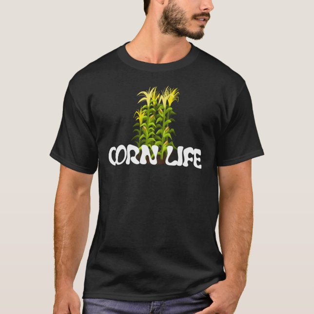 T-shirt classique Corn Life (Devant)