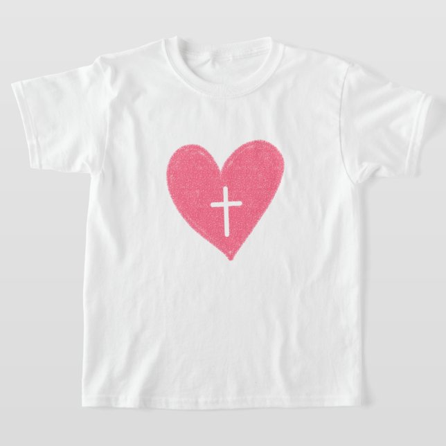 T-shirt classique d'amour (Poser)