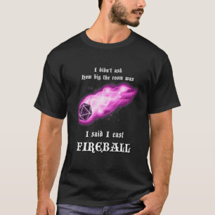 T-shirt Classique de balle de feu de mât