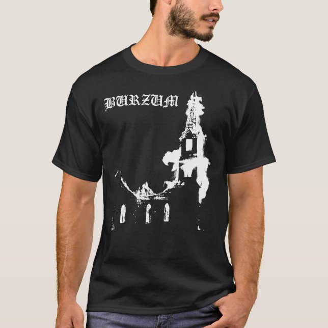 T-shirt classique de Burning Church (Devant)