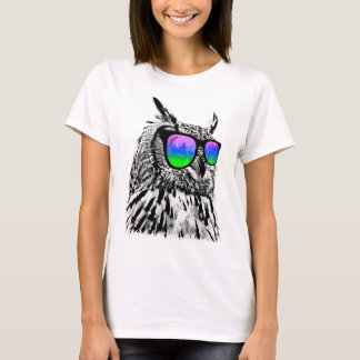 T-shirt classique de cool Owl