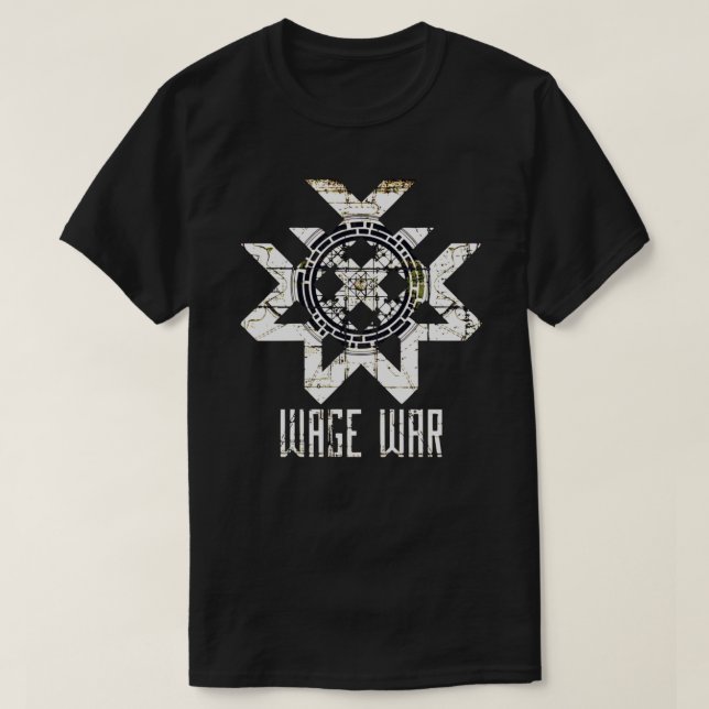 T-shirt classique de guerre de salaire (Design devant)
