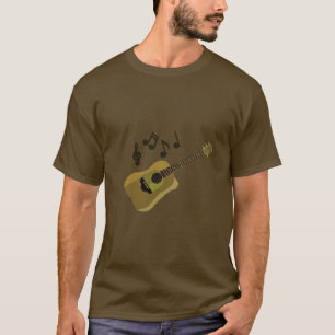 T-shirt classique de guitare