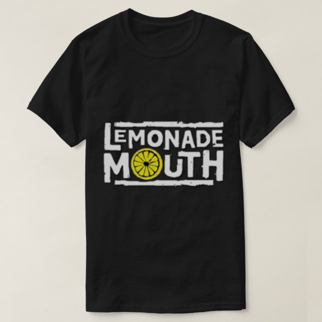 T-shirt classique de la bouche de citronnade (Design devant)